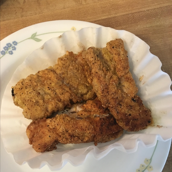 Breaded Pan-Fried Salmon