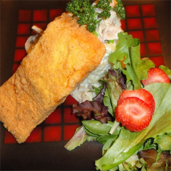 Breaded Pan-Fried Salmon