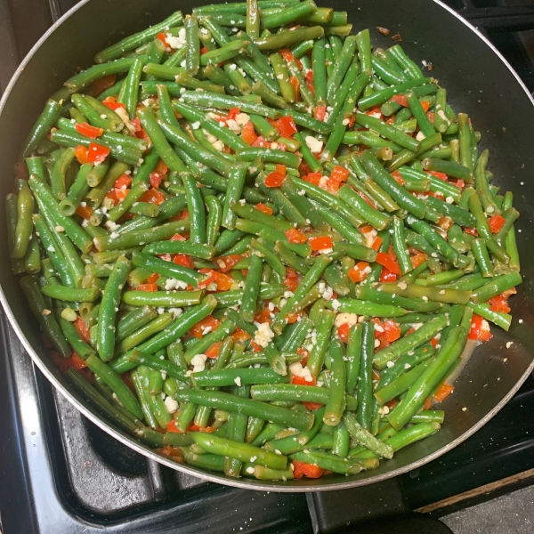 Arica's Green Beans and Feta