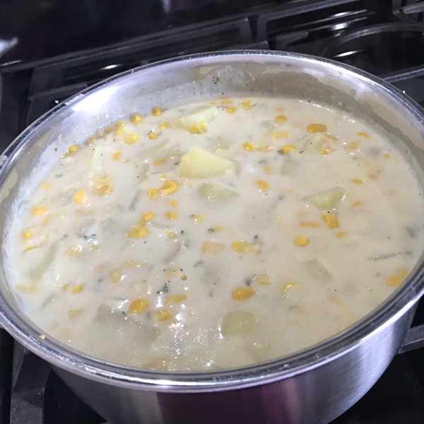 Depression Era Corn Chowder