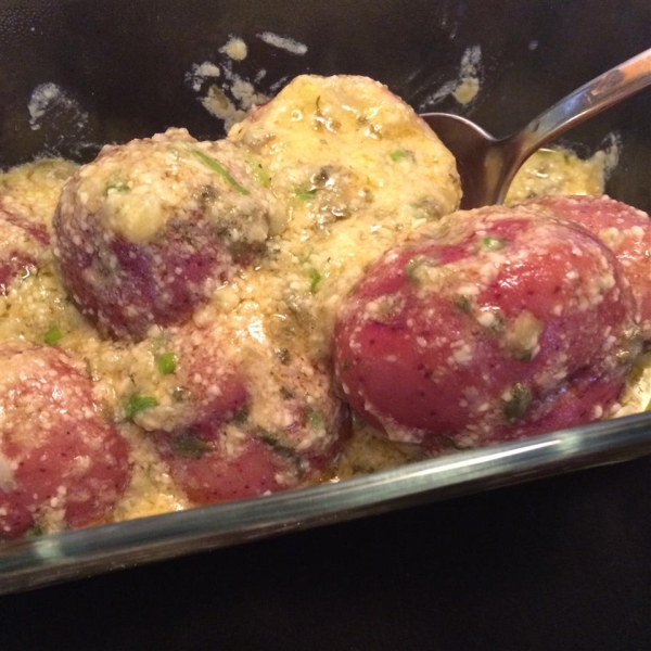 New Potatoes with Caper Sauce