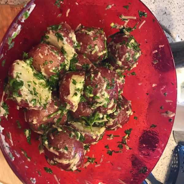 New Potatoes with Caper Sauce