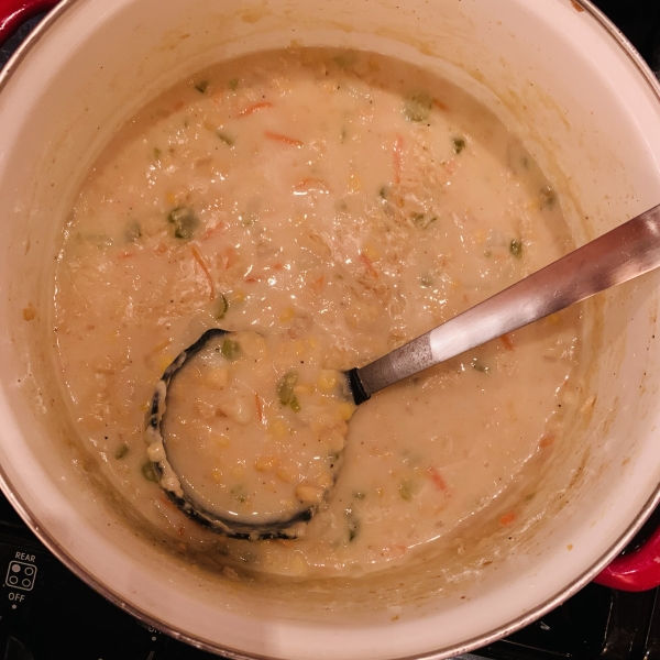 Easy Vegetarian Corn Chowder