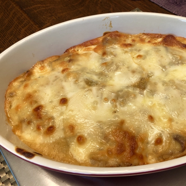 Beer Cheese Philly Steak Casserole