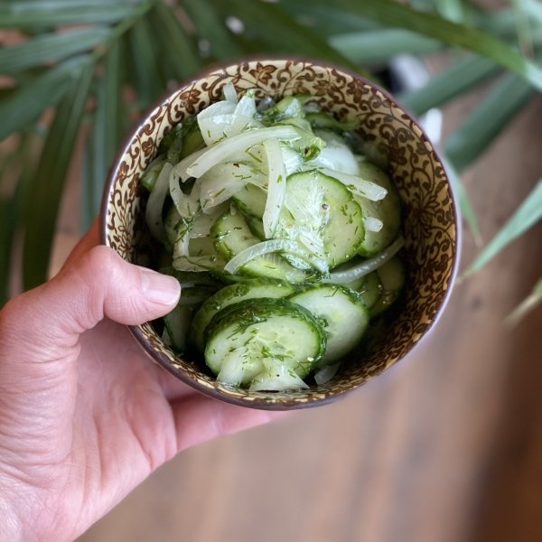 Hungarian Cucumber Salad