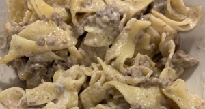 Simple Hamburger Stroganoff