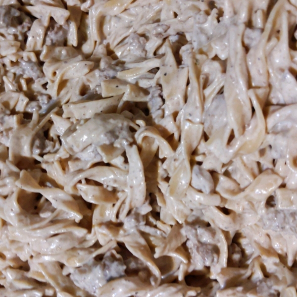 Simple Hamburger Stroganoff