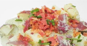 Caramelized Onion and Bacon Potato Salad