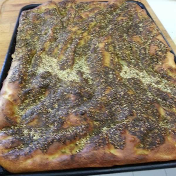 Lebanese Zaatar (Za'atar) Bread