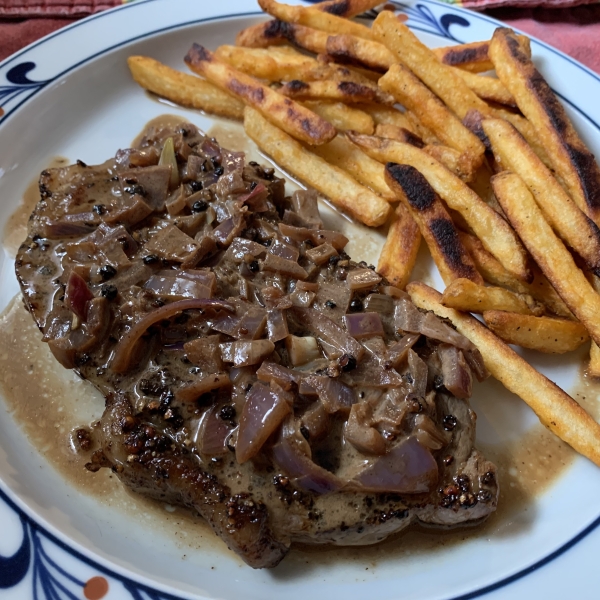 Steak au Poivre