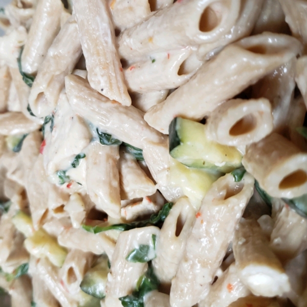 Chicken Zucchini Alfredo