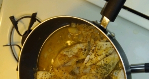 Pan-Grilled Tilapia with Lemon and Red Onion