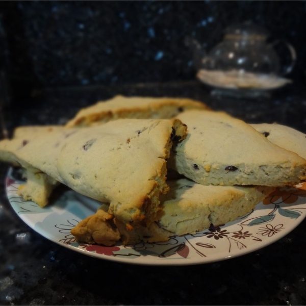 Lemon Ginger Scones with Brown Rice Flour and Agave Nectar