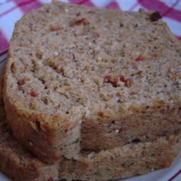 Basil and Sun-dried Tomato Bread