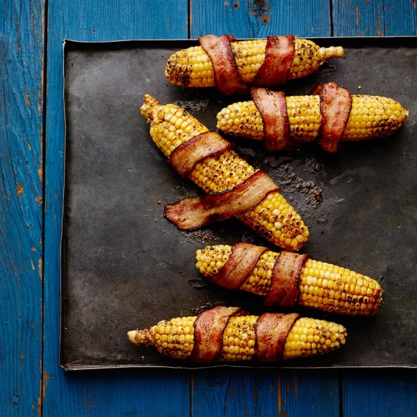 Corn with Bacon and Chili Powder