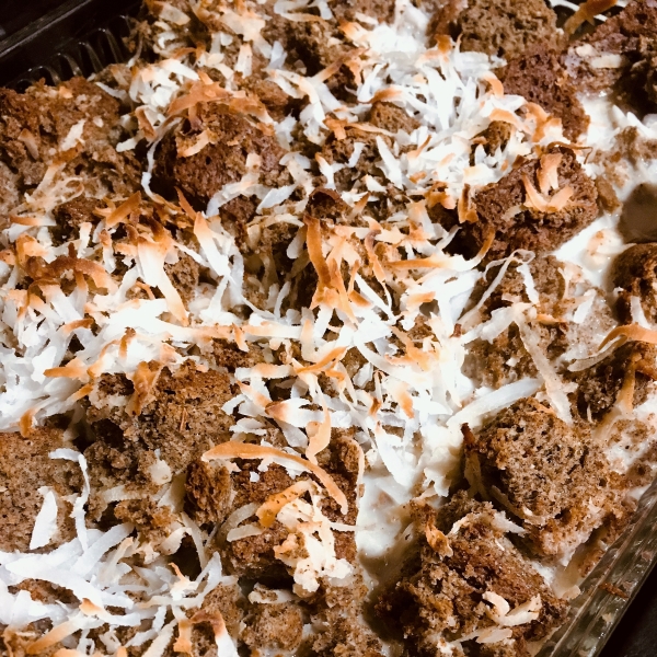 Coconut Bread Pudding from Silk®