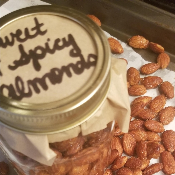 Sweet and Spicy Almonds