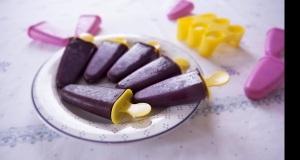 Blueberry-Yogurt Popsicles