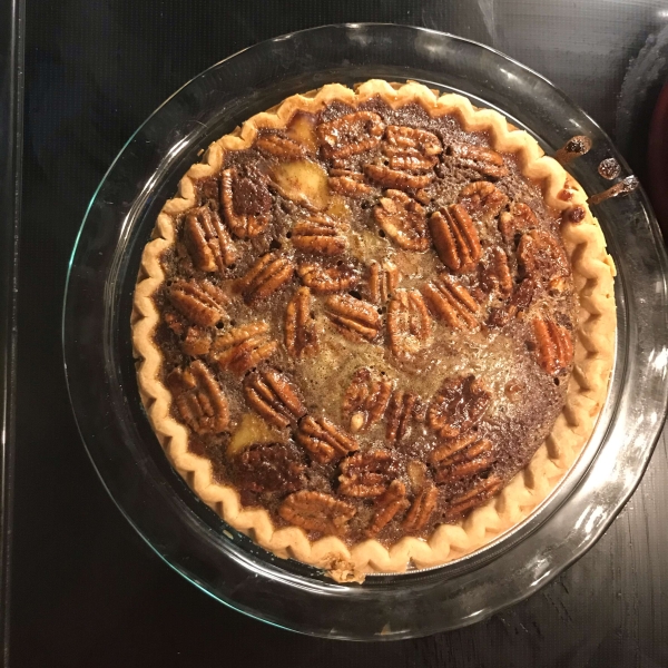 Chocolate Bourbon Pecan Pie