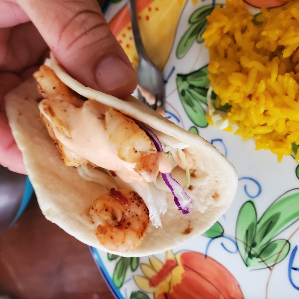 Grilled Spicy Shrimp Tacos