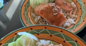 Maple-Soy Glazed Salmon