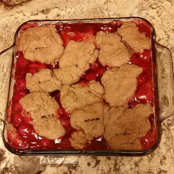 Cherry Chocolate Cobbler