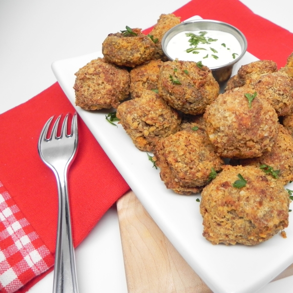 Air Fryer Fried Mushrooms