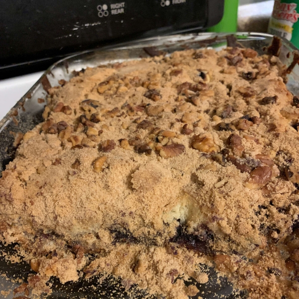 Sour Cream Blueberry Coffee Cake