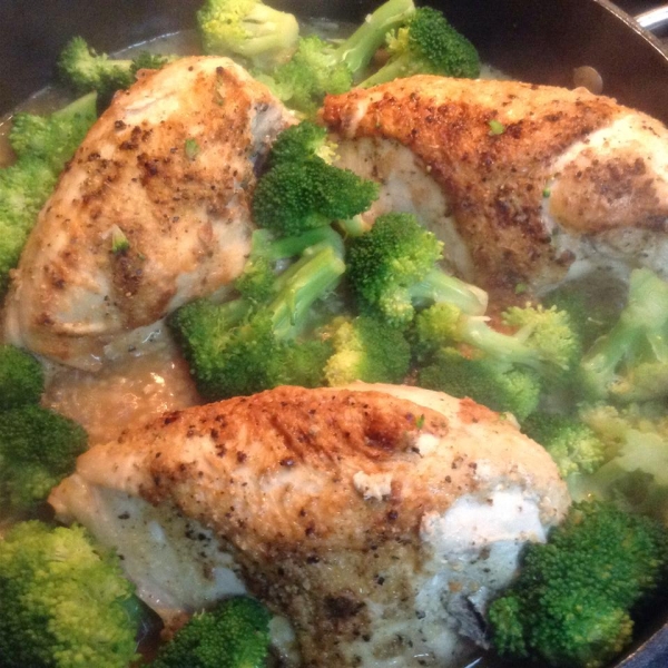 Lemon Chicken with Broccoli
