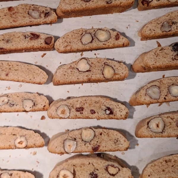 Cinnamon Hazelnut Biscotti