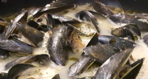 Mussels in White Wine Sauce