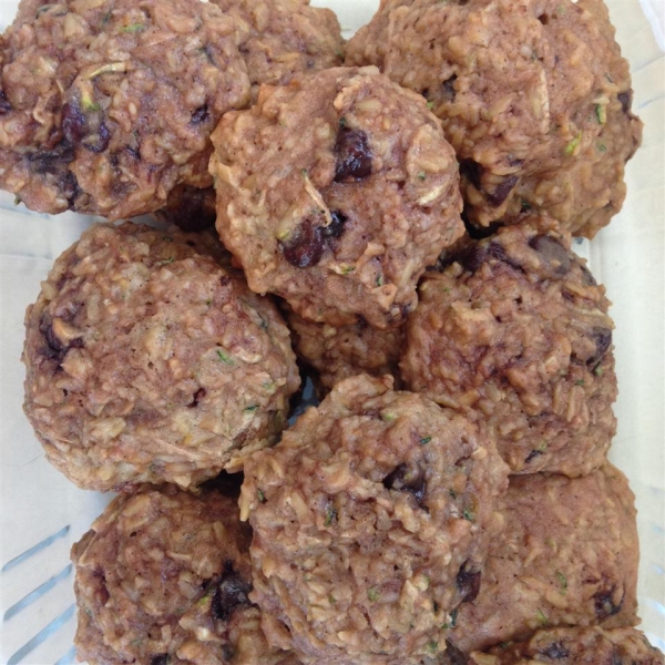 St. Patrick's Day Zucchini-Oatmeal Cookies