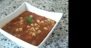 Instant Pot Cranberry Bean Soup
