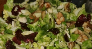 Brussels Sprout Slaw