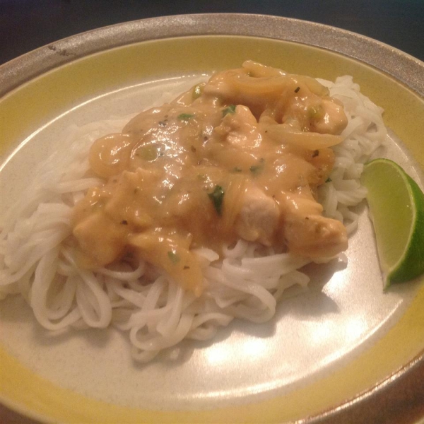 Thai-Style Chicken with Noodles