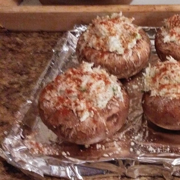 Crab-Stuffed Mushrooms