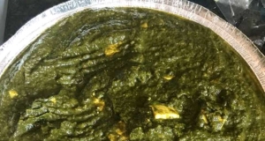 Palak Paneer (Indian Spinach and Paneer)