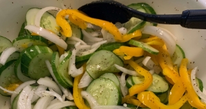 Grandma's Cucumber and Onion Salad