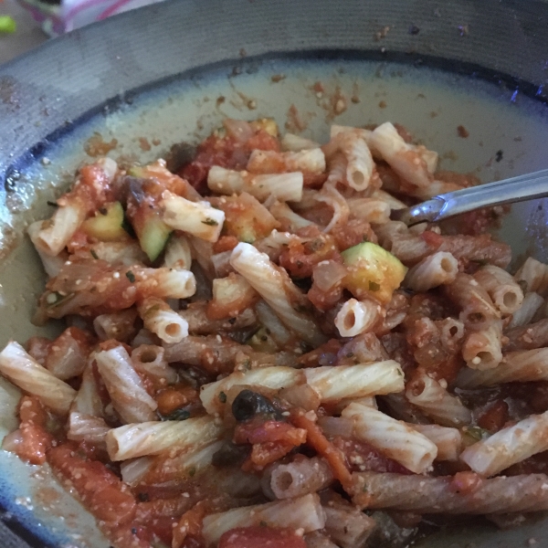 Pasta Primavera with Smoked Gouda