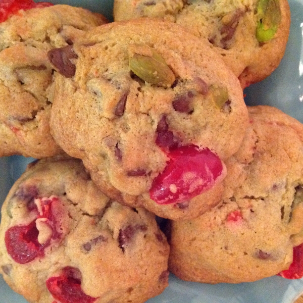 Spumoni Chocolate Chip Cookies