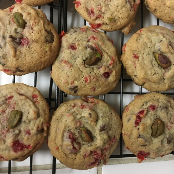 Spumoni Chocolate Chip Cookies