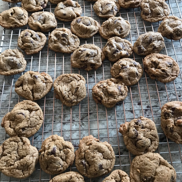 Rye Chocolate Chip Cookies