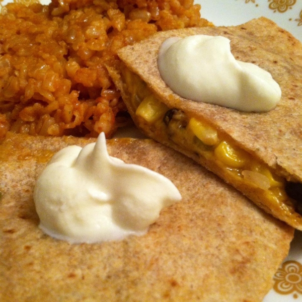 Bean Quesadillas