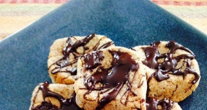 Almond Delight Cookies with Dark Chocolate (Sugar-Free Almond Pulp Cookies)