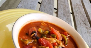 Spicy Smoked Turkey and Black Bean Soup