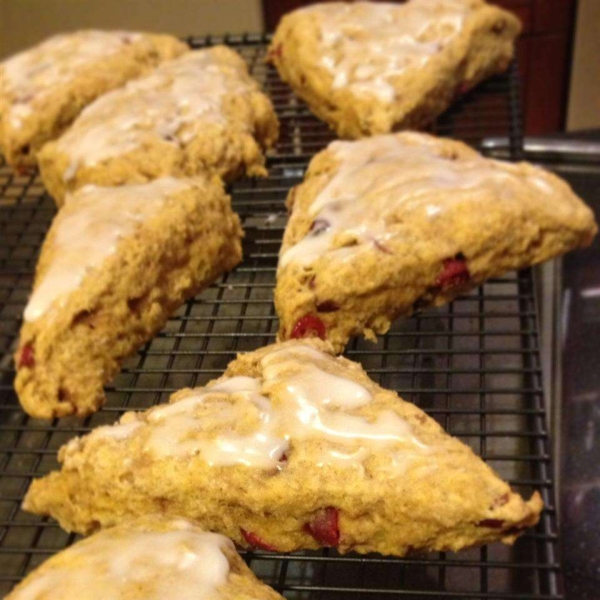 Pumpkin-Cranberry Scones