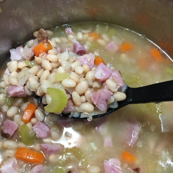 Basic Ham and Bean Soup