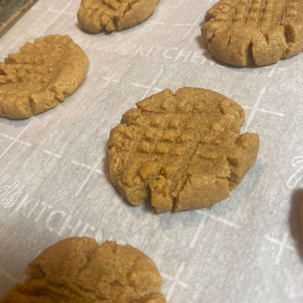 Flourless Peanut Butter Cookies