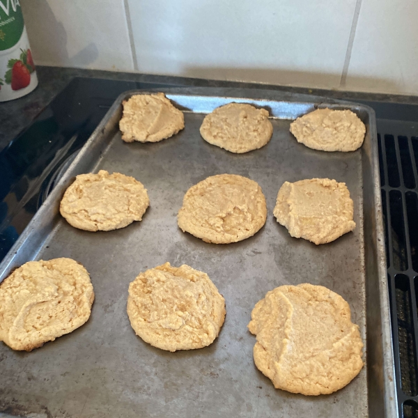 Flourless Peanut Butter Cookies