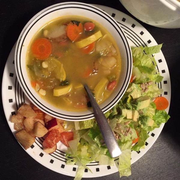 Vegetarian Green Chile Stew